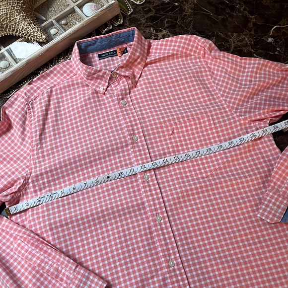 Peachy button down - Picture 4 of 7